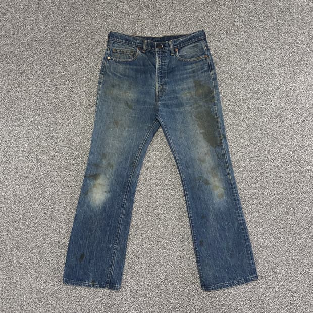 70s 빈티지 리바이스 517 66 전기 허리43cm