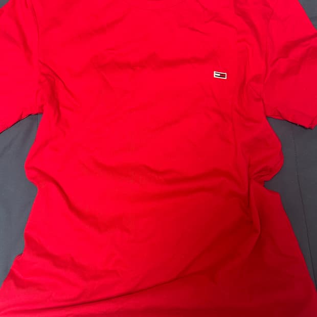 타미힐피거 레드 반팔 빈티지 y2k 새상품