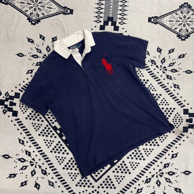 폴로 랄프로렌 커스텀핏 빅포니 반팔카라티 XL P00072