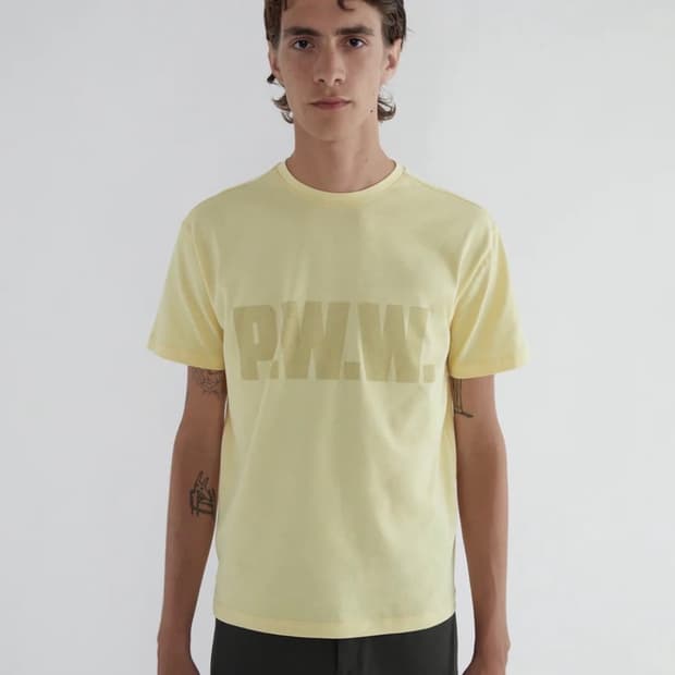 (L,XL) 팔로마울 Donde 티셔츠 옐로우