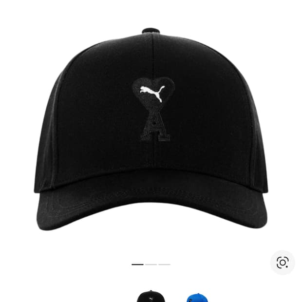 푸마 x 아미 로우 커브 캡 블랙 판매합니다