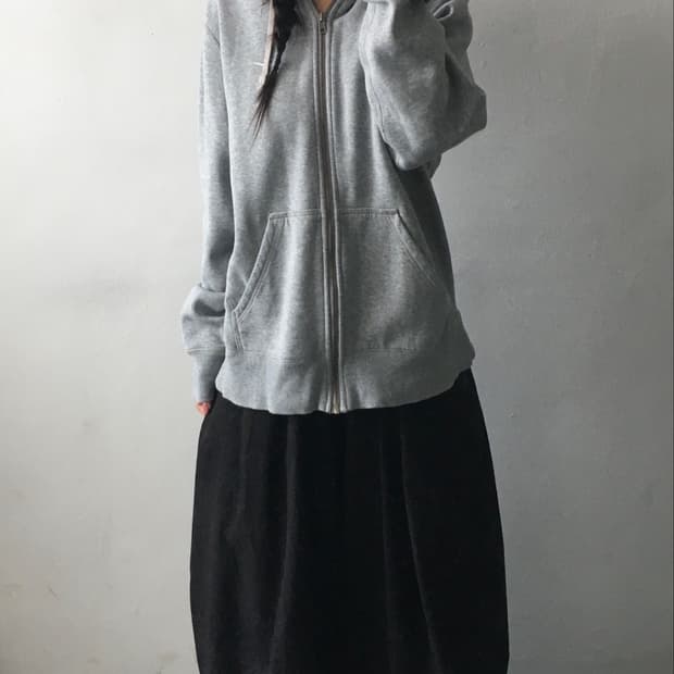 나이키 스우시로고 후드집업
