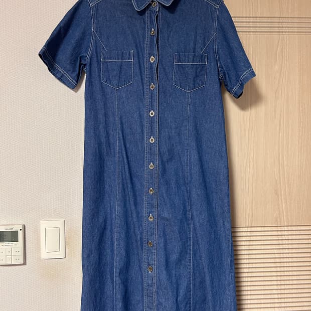 Brilliant Fashion 데님 셔츠 원피스
