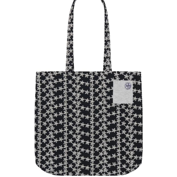 038 STAR REVERSIBLE BAG BLACK