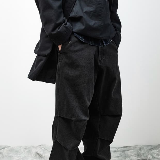 해칭룸 Snow Jeans Dusty Black 스노우진 블랙