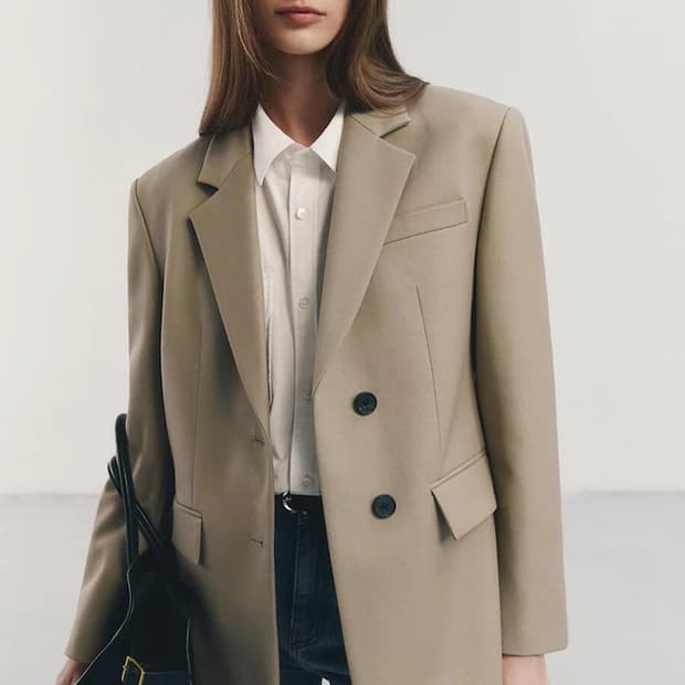 던스트 자켓 ESSENTIAL 2 BUTTON WOOL BLAZER