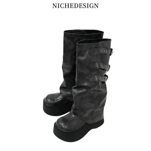 Mooreyu 체인 부츠