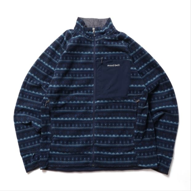 몽벨 Mont bell Wool Zip Up Fleece 