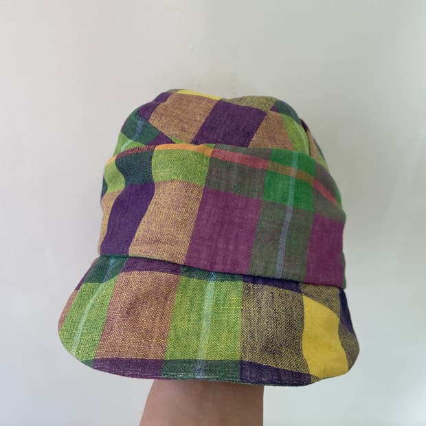 CA4LA 멀티컬러 리넨 캡 