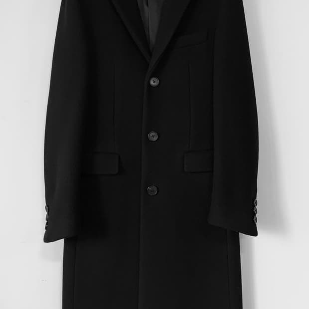 시스템옴므 캐시미어 블렌드 롱 코트