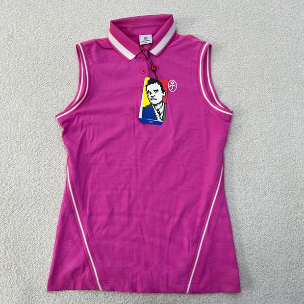 85 새상품 까스텔바작 민소매 티셔츠 0305M