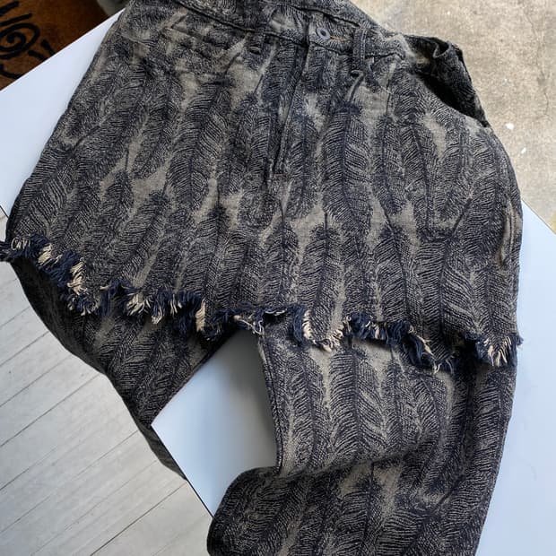 [Kapital] 12oz 5P MAGPIE APRON OKABELLBO