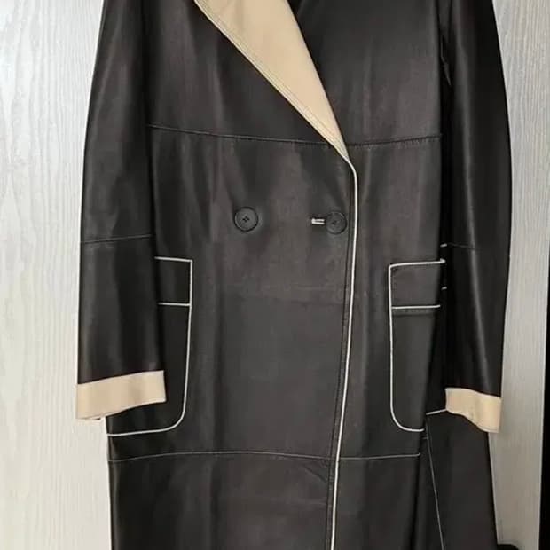 산드로 램스킨 가죽 자켓