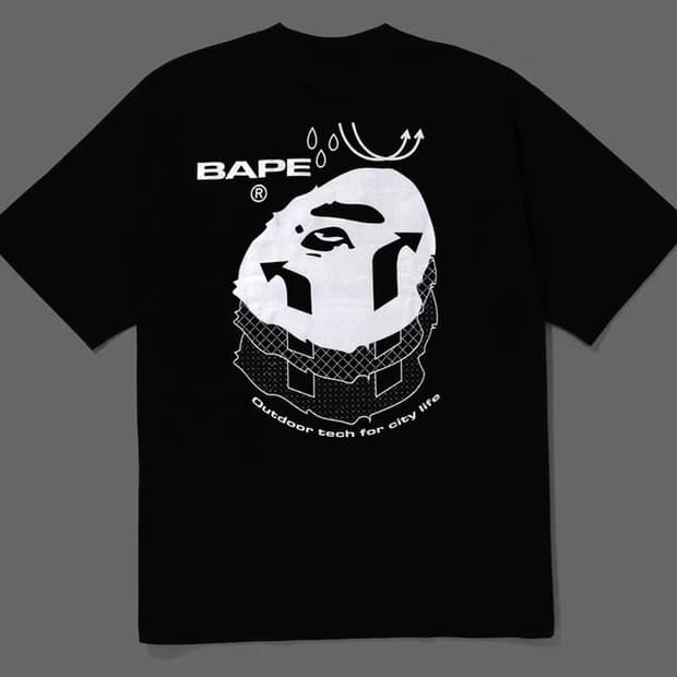 BAPE Reflective Print Tee(xl)