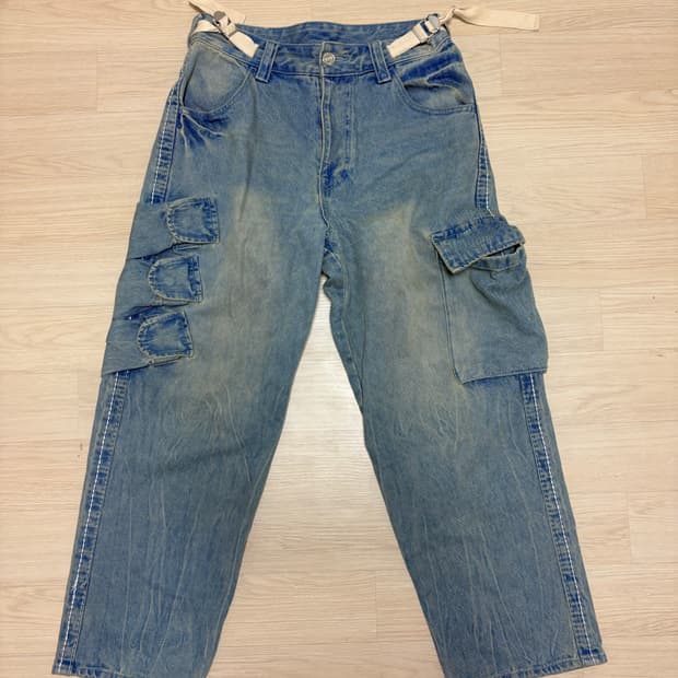 트루릴리전 true religion 코리아 데님 카고