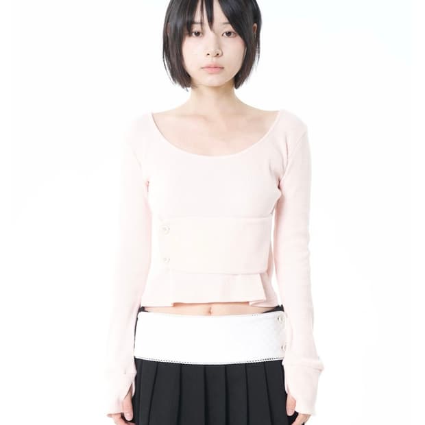 오스하이 롱슬리브 스트로우베리밀크