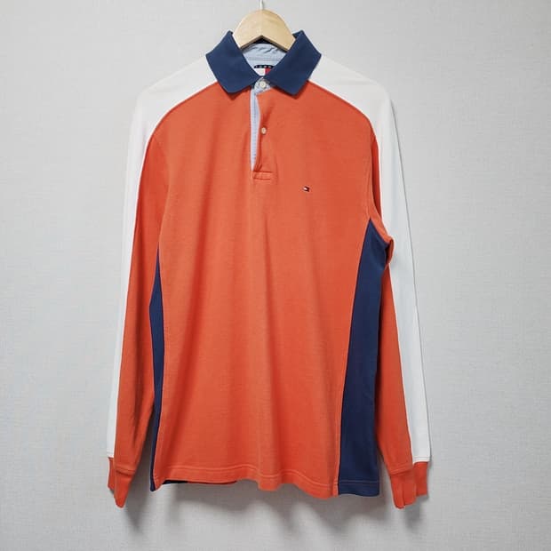 [M] 타미힐피거 긴팔 카라티