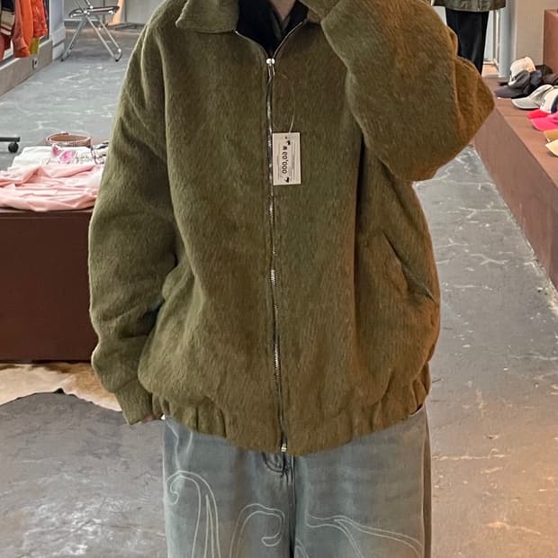 HEXAGON 트위드 니트 자켓 H1886