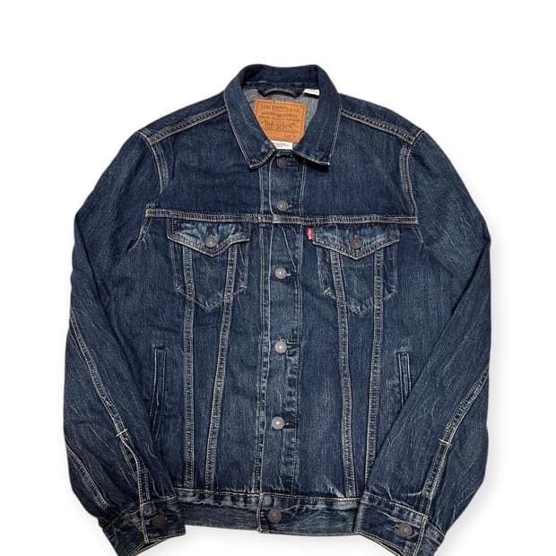 리바이스 진청 데님 트러커 자켓