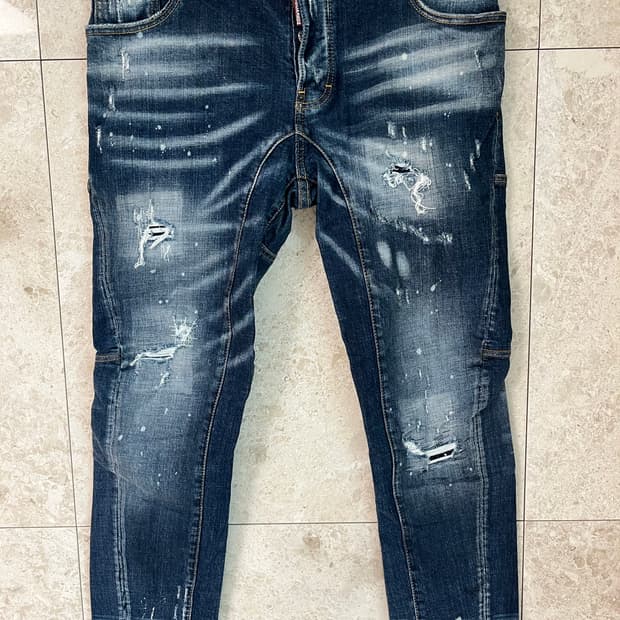 디스퀘어드2 남성 데미지 청바지 52 정품