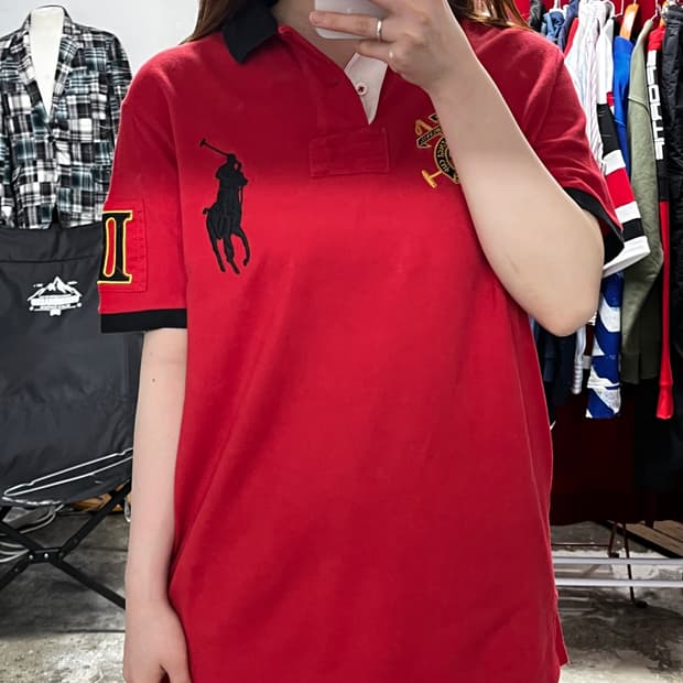 Polo 폴로 랄프로렌 반팔 카라티 피케셔츠 m