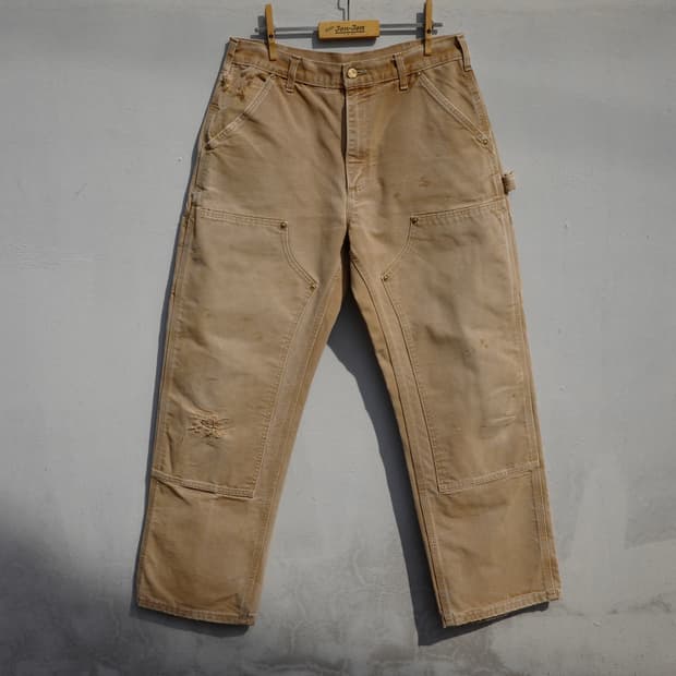 90s Carhartt 더블니 워크 팬츠