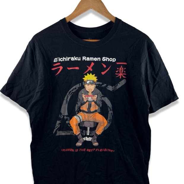 JPN 나루토 오피셜 애니 그래픽 티셔츠2034