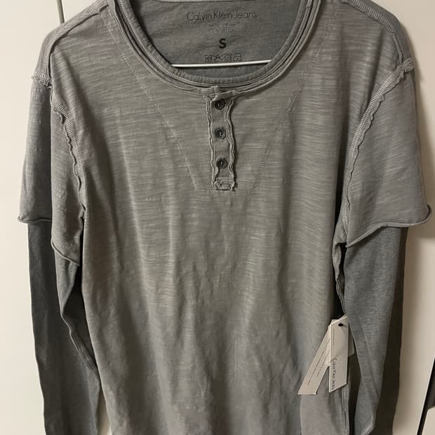 캘빈클라인 진스 레이드 티셔츠