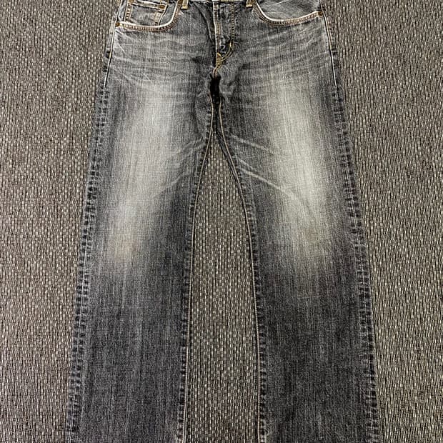 [EDWIN] Y2K Grey Washed Pants