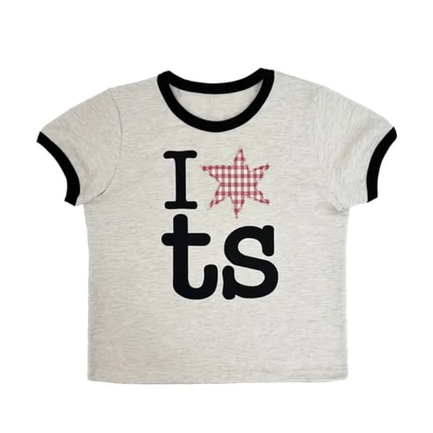 탄산마그네슘 링거 티셔츠 아이보리 (우먼)