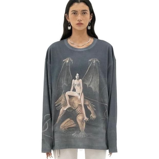 604service Mutant over sized T shirt