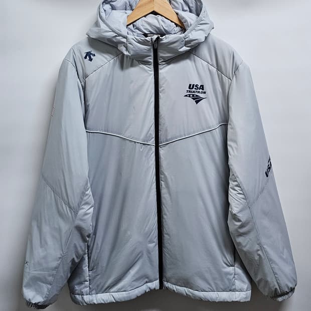 데상트 USA 퍼텍스 경량 패딩자켓 100