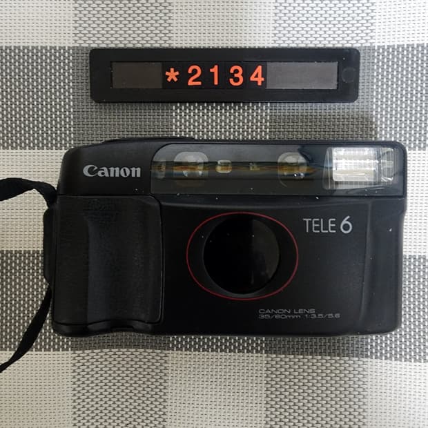 캐논 오토보이 텔레 6 DATE 하프 필름카메라
