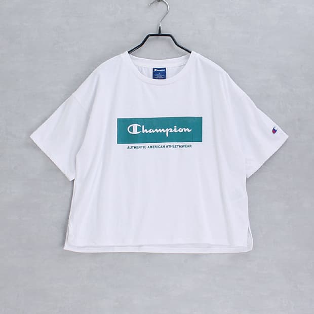 Champion _ crew neck cropped tee