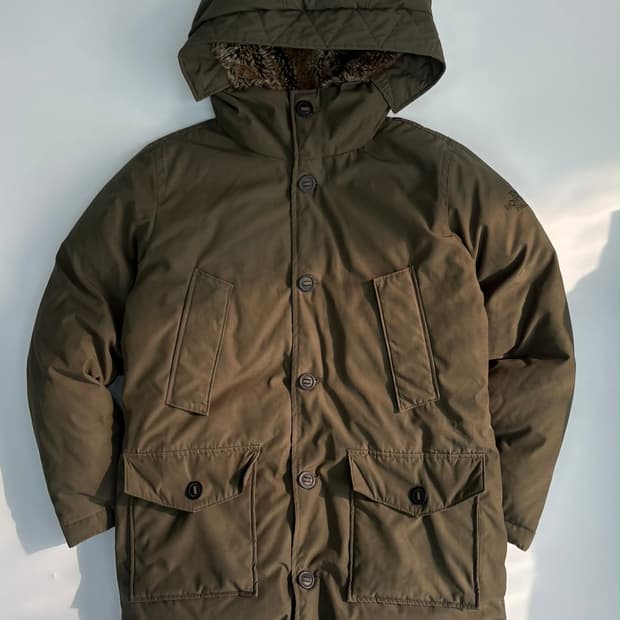 [95] 노스페이스 화이트라벨 다운 롱 패딩 파카