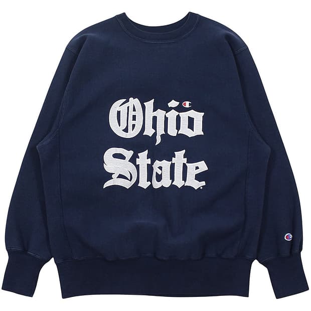 1990s USA 챔피온 리버스위브 스웻셔츠 오하이오 빈티지 미국제