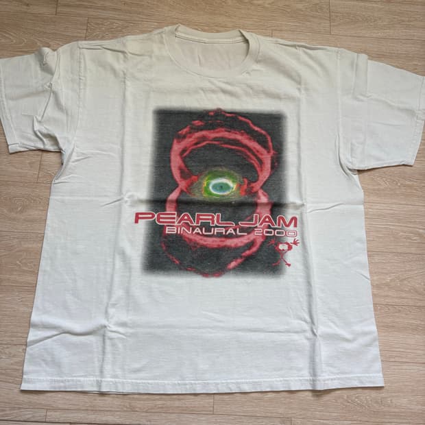00s 펄잼 티셔츠 pearl jam XL