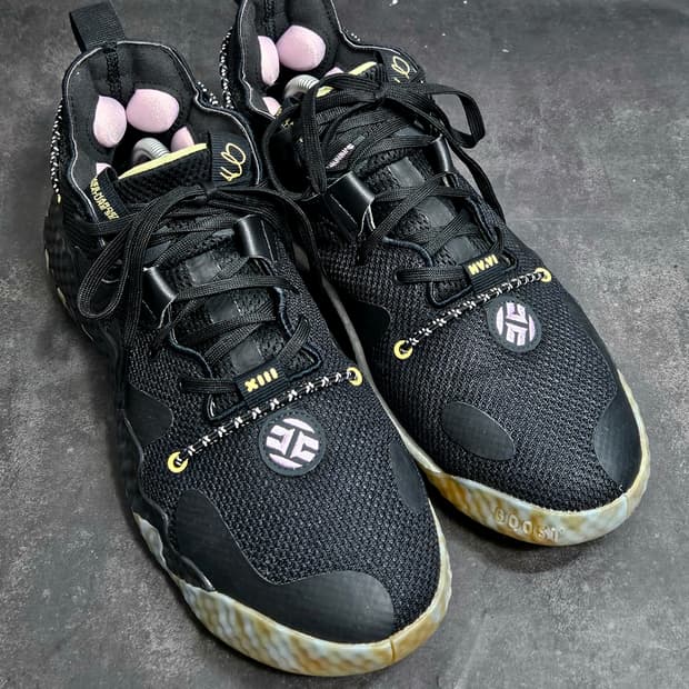 아디다스 하든 Vol.6 농구화 블랙 285mm