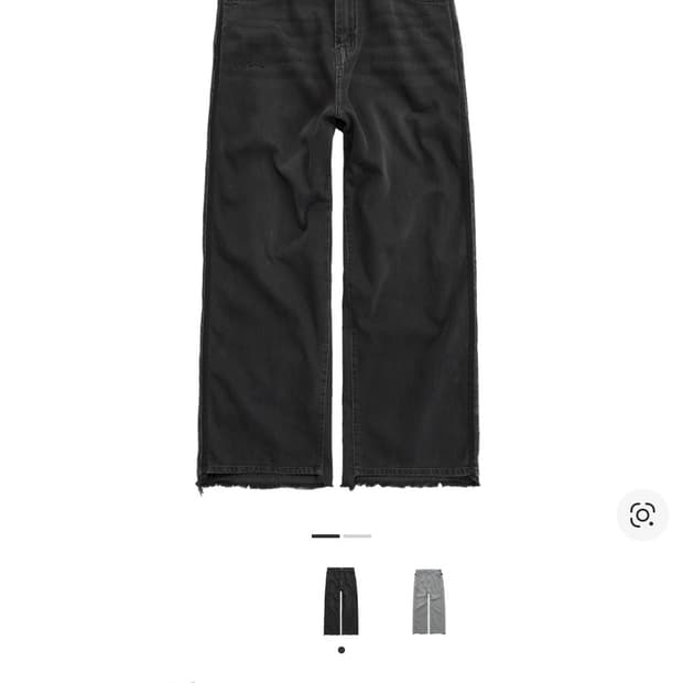 2) 25ss 폴리테루 리빌드고시마002 워시드블랙