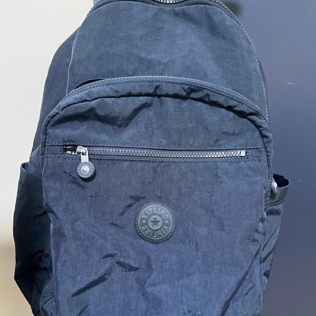 키플링 네이비 백팩