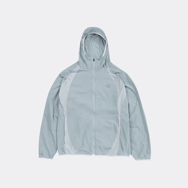 22ss 산산기어 메쉬 자켓 스카이블루