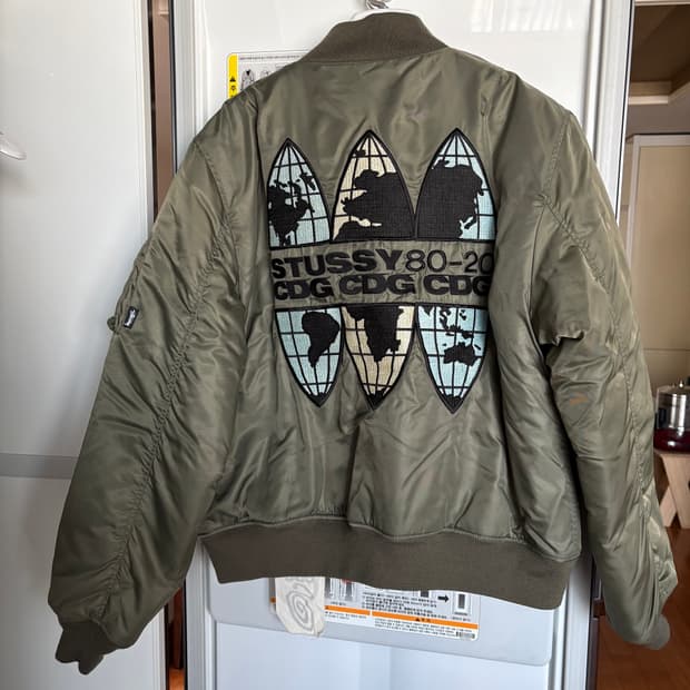 스투시 CDG 꼼데 MA-1 마원