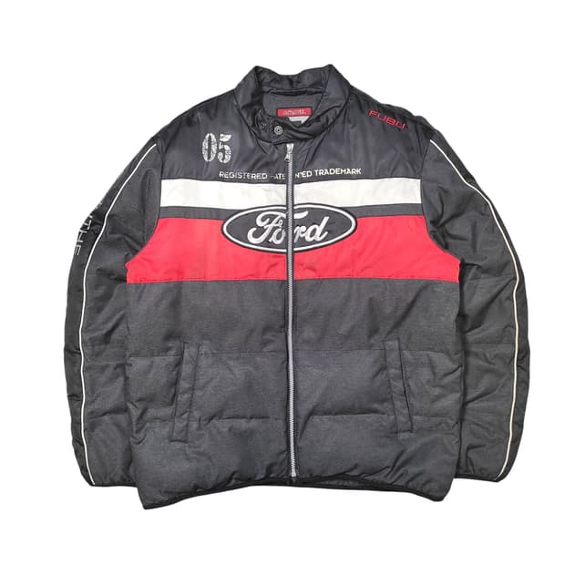 FUBU 후부 레이싱 패딩 점퍼