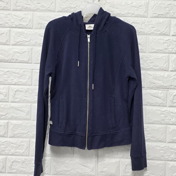 택포_ 라코스테 스포츠 여성 후드집업 네이비 S