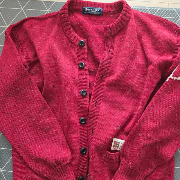 [건지울른스] 레드 가디건 46