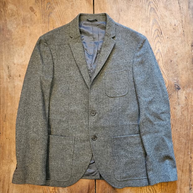 닐바렛 울 2버튼 자켓 