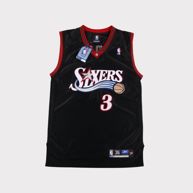 [S] 리복 NBA 필라델피아 식서스 아이버슨 스윙맨 져지 (새상품)