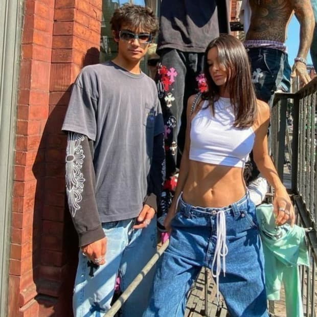 빈티지 카멜 Joe's Place 반팔티