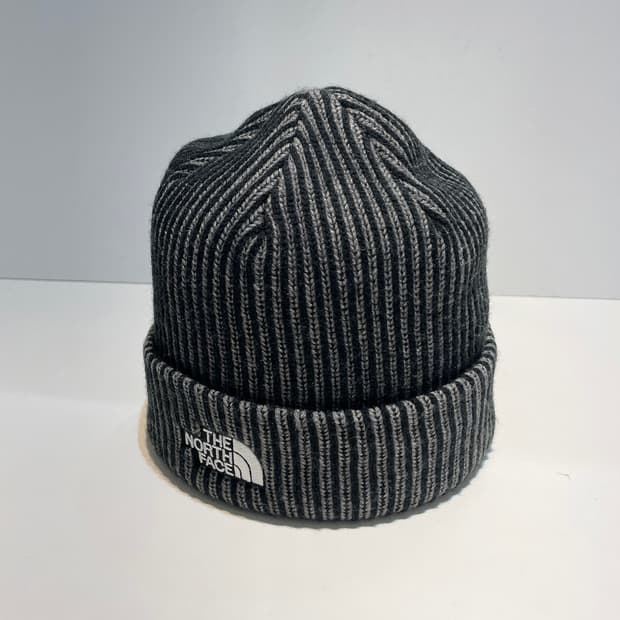 노스페이스 스트라이프 배색 비니 A1411