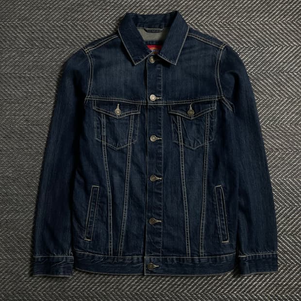 디키즈 USA 인디고 데님 트러커 자켓o 4734